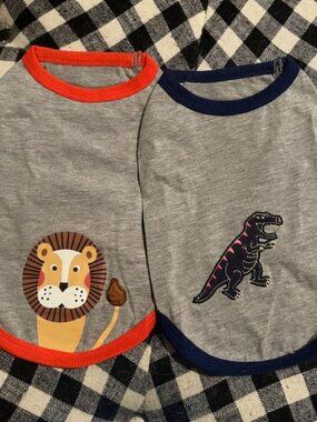 Set of 2 Pet Shirts NWOT Size Small 10'